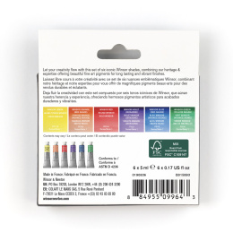 Professional Watercolour 5 ml Tubes Winsor 6-set in the group Art Supplies / Artist colours / Watercolor Paint / Watercolor in tube at Pen Store (138003)