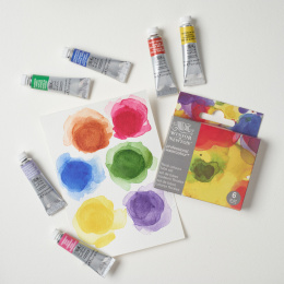 Professional Watercolour 5 ml Tubes Revival Set of 6 in the group Art Supplies / Artist colours / Watercolor Paint / Watercolor in tube at Pen Store (138004)