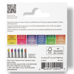 Professional Watercolour 5 ml Tubes Revival Set of 6 in the group Art Supplies / Artist colours / Watercolor Paint / Watercolor in tube at Pen Store (138004)