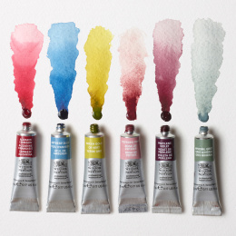 Professional Watercolour 5 ml Tubes Mindful Set of 6 in the group Art Supplies / Artist colours / Watercolor Paint / Watercolor in tube at Pen Store (138006)