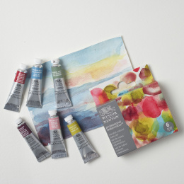 Professional Watercolour 5 ml Tubes Mindful Set of 6 in the group Art Supplies / Artist colours / Watercolor Paint / Watercolor in tube at Pen Store (138006)