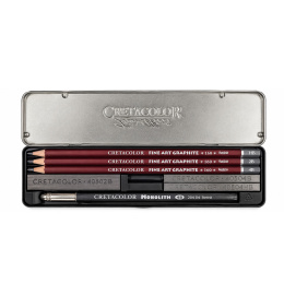Graphite Set 9 Pieces in the group Pens / Artist Pens / Sketching pencils at Pen Store (138025)