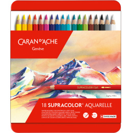 Supracolor Aquarelle 18-pack in the group Pens / Artist Pens / Watercolor Pencils at Pen Store (138049)