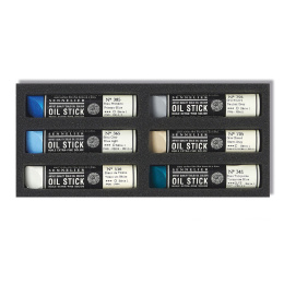 Oil Stick Mini 6-set Seascape in the group Art Supplies / Crayons & Graphite / Oil sticks at Pen Store (138060)