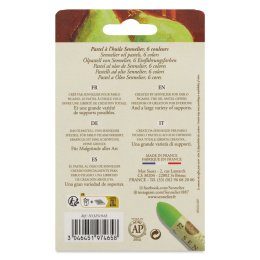 Oil Pastel Pears Duo 5 ml 6-set in the group Art Supplies / Artist colours / Pastels / Oil pastels at Pen Store (138064)