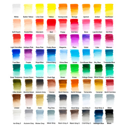 Studio Collection Watercolour Pencils Set of 72 in the group Pens / Artist Pens / Watercolor Pencils at Pen Store (138081)