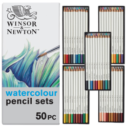Studio Collection Watercolour Pencils Box Set of 50 in the group Pens / Artist Pens / Watercolor Pencils at Pen Store (138083)