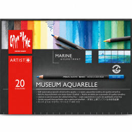 Museum Aquarelle Marine 20-pack in the group Pens / Artist Pens / Watercolor Pencils at Pen Store (138085)