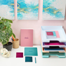 Staplebound Azure 7,5x12 Ruled in the group Paper & Pads / Note & Memo / Writing & Memo Pads at Pen Store (138114)