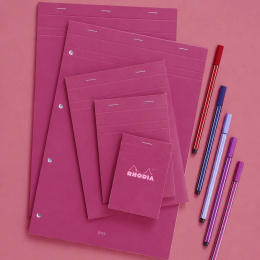 Block Plum No.18 A4 Ruled in the group Paper & Pads / Note & Memo / Writing & Memo Pads at Pen Store (138121)