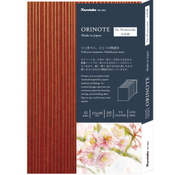 Orinote Watercolor Book Brown in the group Paper & Pads / Artist Pads & Paper / Watercolor Pads at Pen Store (138156)