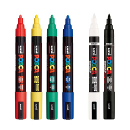 PC-5M/BR lot of 4  in the group Pens / Artist Pens / Illustration Markers at Pen Store (138267)