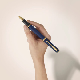 Meridian Blue/Gold Fountain Pen  in the group Pens / Fine Writing / Luxury pens at Pen Store (138311_r)