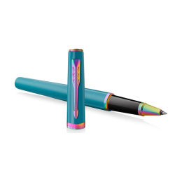 Meridian Teal/Rainbow Rollerball in the group Pens / Fine Writing / Rollerball Pens at Pen Store (138329)