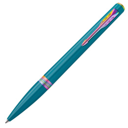 Meridian Teal/Rainbow Ballpoint in the group Pens / Fine Writing / Ballpoint Pens at Pen Store (138330)