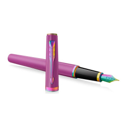Meridian Grape/Rainbow Fountain Pen  in the group Pens / Fine Writing / Luxury pens at Pen Store (138331_r)