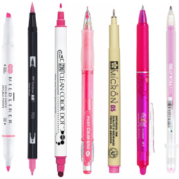 Sample kit Pink in the group Selected / Sample kits at Pen Store (sample02_set)