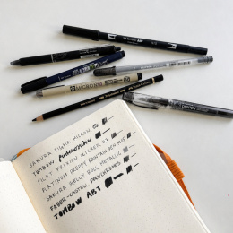Sample kit Black in the group Selected / Sample kits at Pen Store (sample03_set)
